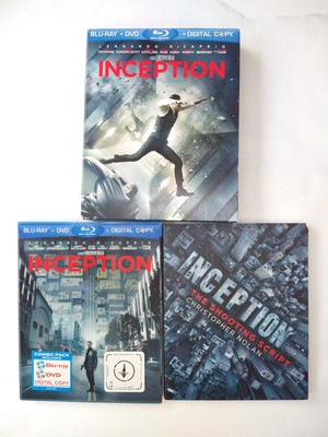 Inception (Blu-ray DVD Digital) Best Buy OOP Exclusive With Script Tested Works