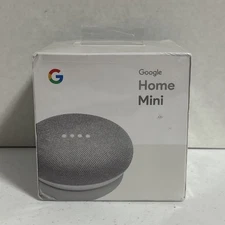 Google Home Mini Smart Speaker Chalk White, GA00210-US