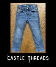 Kids Boys Gap 1969 Blue Denim Regular Skinny Jeans Size 6
