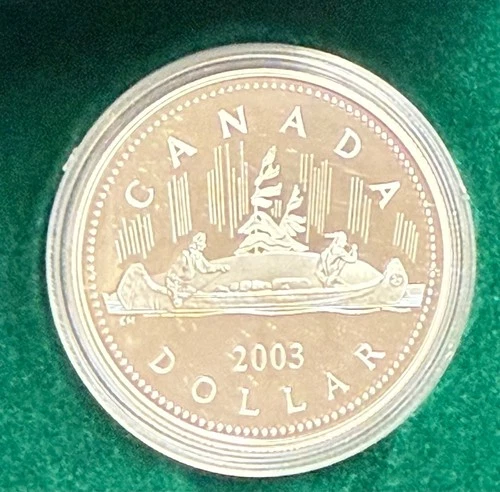 2003 Canadian Coronation Proof Silver Dollar - Special Edition