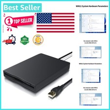 Nostalgic USB Floppy Drive - Lightweight Reader for Effortless Data Retrieval