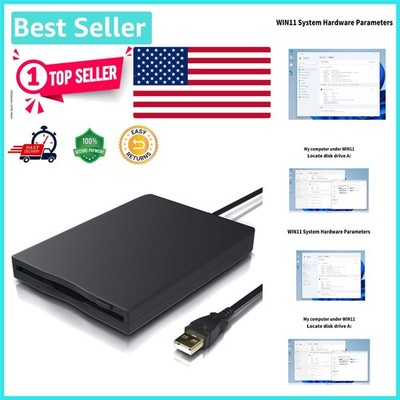 Nostalgic USB Floppy Drive - Lightweight Reader for Effortless Data Retrieval