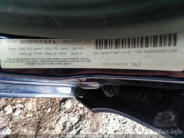13-16 Maserati Ghibli SQ4 3.0L AWD AT Anti-Lock Brake Part Actuator And Pump Q
