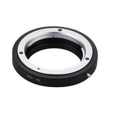 Aluminium Lens Adapter for Minolta MD MC Mount Lens to for Nikon F AI Mount Cam