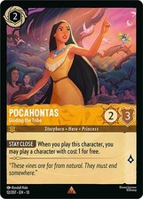 Pocahontas  12  Lorcana  Attack of the Vine  Cold Foil