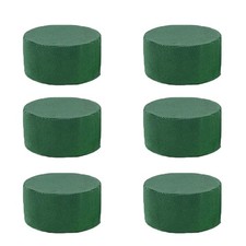 6Pcs Floral Foam Blocks,Green Wet Dry Flower Foam Blocks For Florist Fresh Decor