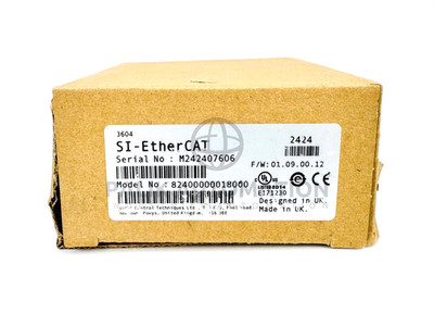 Control Techniques EMERSON UNIDRIVE SI-ETHERCAT 82400000018000 NEW