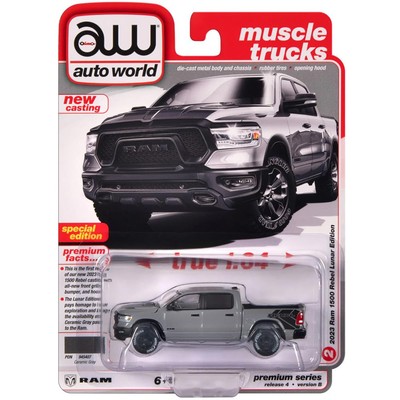 Auto World Maßstab 1:64 Premium Release 4 ''2023 Ram 1500 Rebel Havoc Edition 