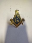 Freemason Masonic Car Emblem Gold Color — photo 1