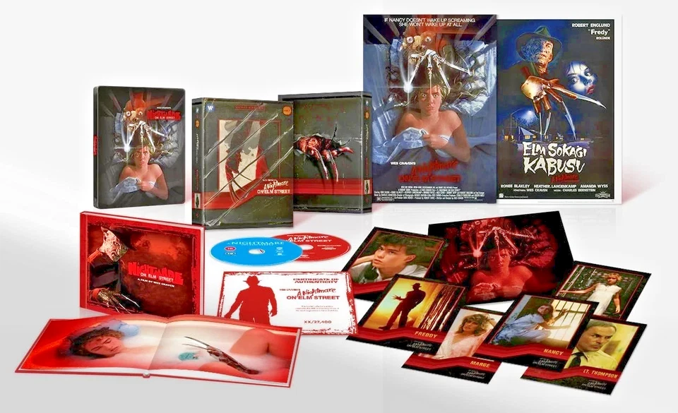 A Nightmare on Elm Street 40th Anniversary Collectors Edtn c/w Steelbook 4K HD - Image 4 of 4