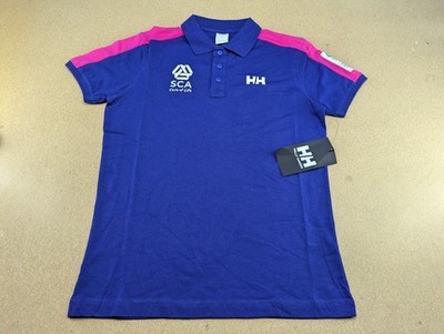Helly Hansen Ocean Racing Team 2014 Poloshirt Herren Größe S Blau Kurzarm