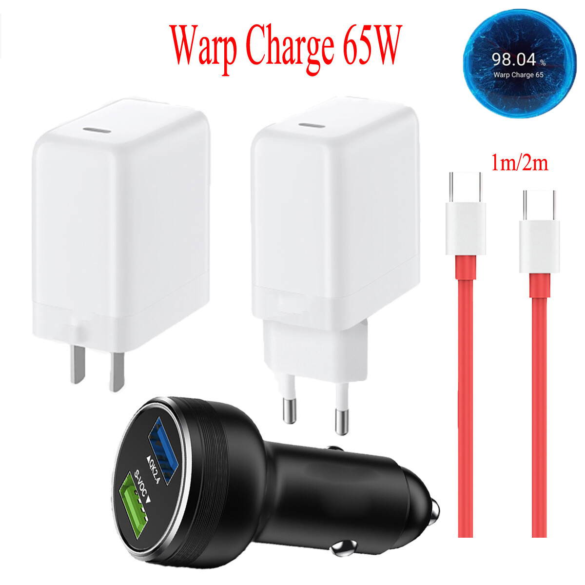 For Oneplus Warp Charger 65w Fast Charge Type C One Plus Pro 8t