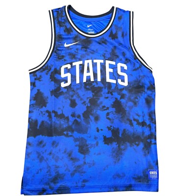 Nike Team USA Dri-FIT DNA Basketball Jersey Blue DN1134-452 M Men's Tank Top