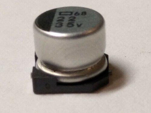 Electrolitic Capacitor 22uF 35V Co SMD 22u 35v - Zdjęcie 2 z 5