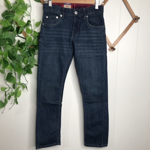 Levi's 511 Slim Boys Blue Flex Stretch Jeans Size 10 Reg 25 x 26