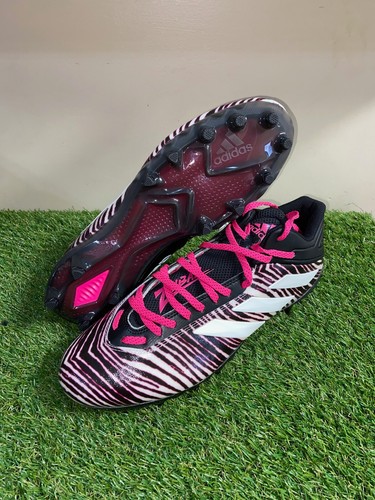 Men's Adidas Freak 20 Zebra Football Cleats Pink Multicolor EF8710 Size 14 NEW - Picture 9 of 12