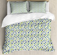 Image of Stars Duvet Cover Set Colorful Ornamental Elements