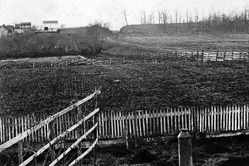 New 5x7 Civil War Photo: Railroad Cut Northwest of Town, Battle of Gettysburg