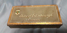 alte Blechdose Duke of Edinbourgh Garbaty Zigaretten Gold 50 St&uuml;ck 1900-20