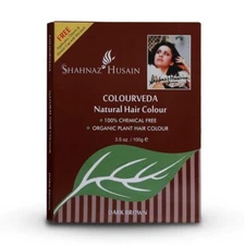 Shahnaz Husain Colourveda Natural Hair Colour, Dark Brown, 100g
