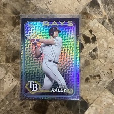 Luke Raley #181 - 2024 Topps Series 1 - Easter Holiday Foil - Baseball B-16