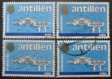 ANTILLES NEERLANDAISES N°762 X 4 oblitéré