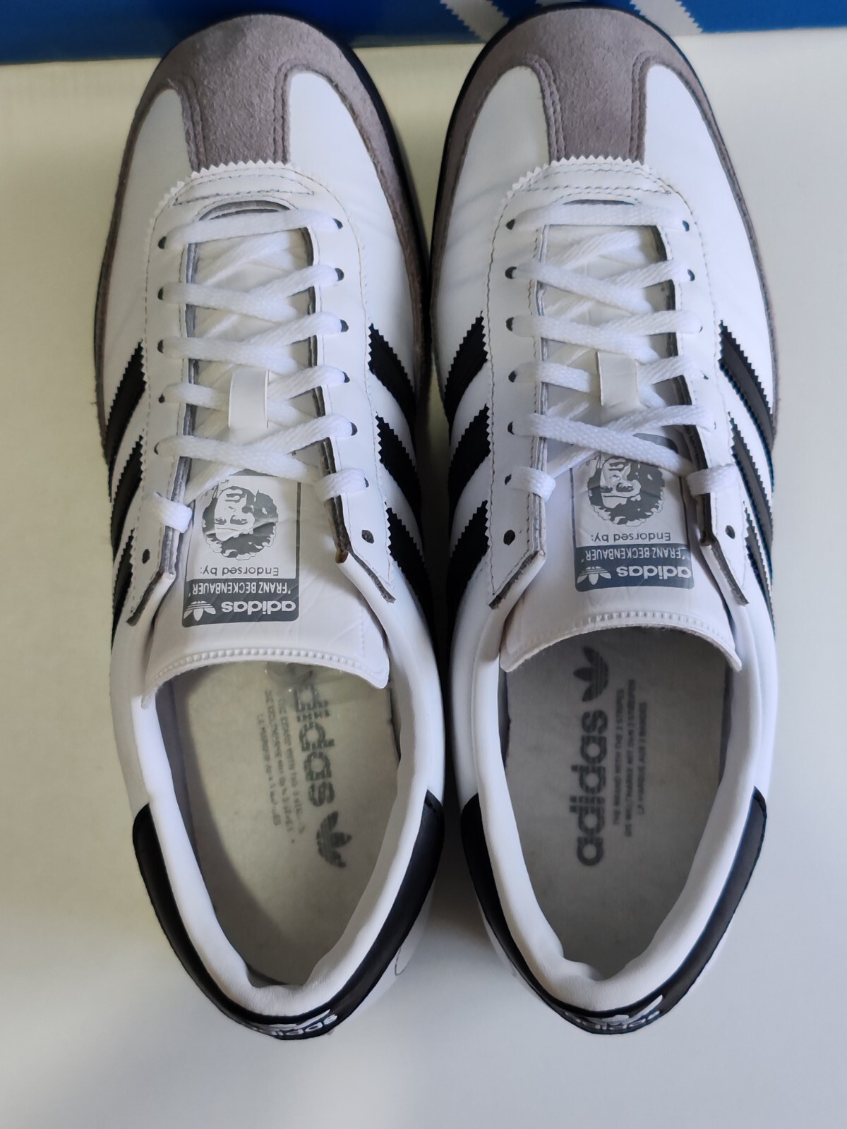 adidas beckenbauer vert