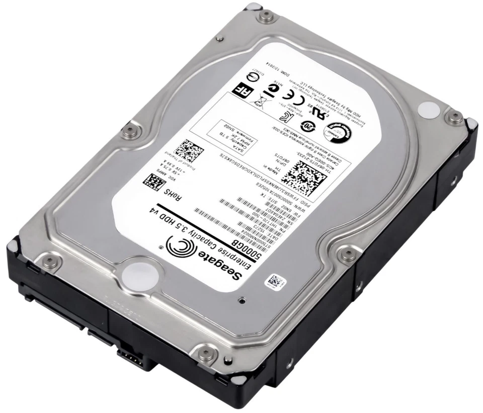 Hard Dell 06FDT5 6FDT5 ST5000NM0024 5TB 7200U/Min 128MB SATA III 3.5 " Inch - Image 2 of 3