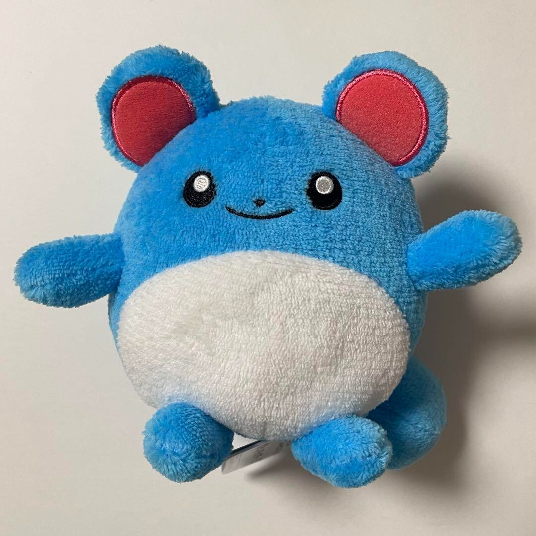 Pokemon Yasashii Kimochi Plushie Marill figure Japan PU166 | eBay