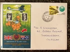United Kingdom 1969 - 50 Years Transatlantic Flight FDC 1'9 stamp Keswick, Cumbe