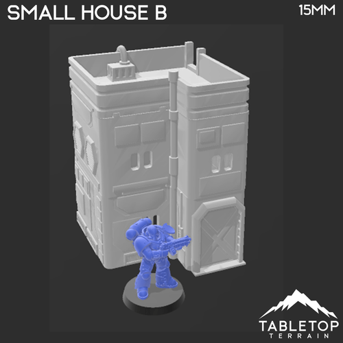 Midrim City Small House B - Star Wars Legion Gebäude  - Bild 9 von 9