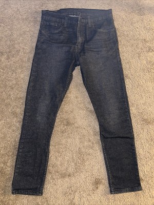 Levis Mens 512 Black Gray Slim Taper Flex Stretch Denim Jeans 32x30 New No Tags