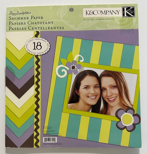 K & Company 12x12 Scrapbook Kit-Variations-Sea Glass, Baby Boy, Poppy Seed, More - Picture 41 of 84