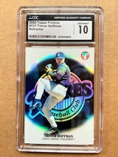 2002 Topps Pristine Refractor #131 TREVOR HOFFMAN /149 Just Graded 10 Gem Mint