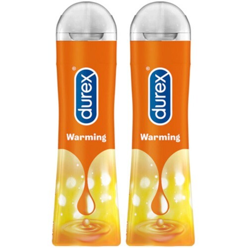 Durex Play Warming Lubricant 2 Bottles (100ml) Condom Friendly - Picture 1 of 6