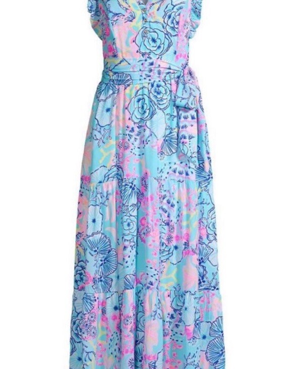 lace up floral maxi dress Off-the-Shoulder A-Line Maxi Dress with 3D Floral Appliques and Lace-Up Back