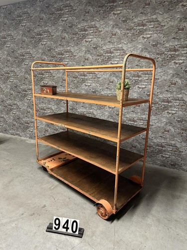 Rack | Regal auf Rädern industriell vintage nr.940 - Bild 8 von 10