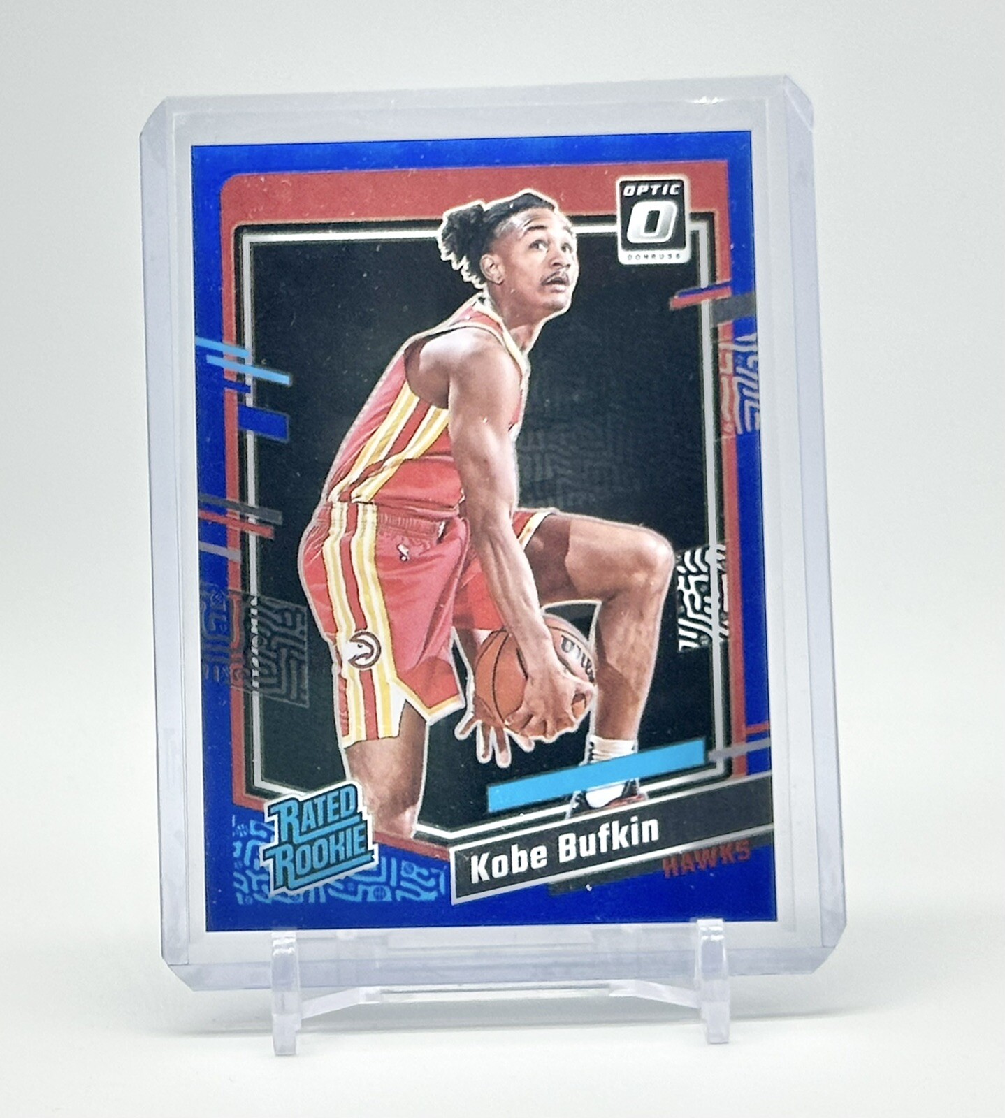 2023–24 Donruss Optic Kobe Bufkin True Blue /49 #220 Rated Rookie Rc