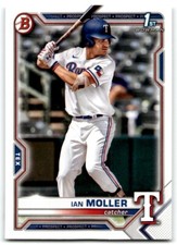 2021 BOWMAN DRAFT IAN MOLLER TEXAS RANGERS #BD-42