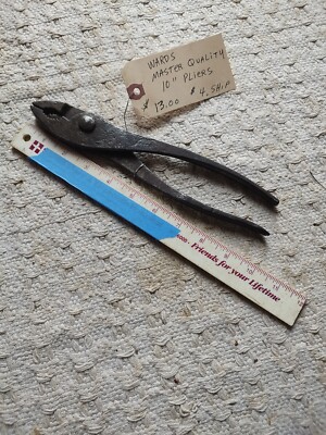 WARDS Master Quality pliers 10 inch