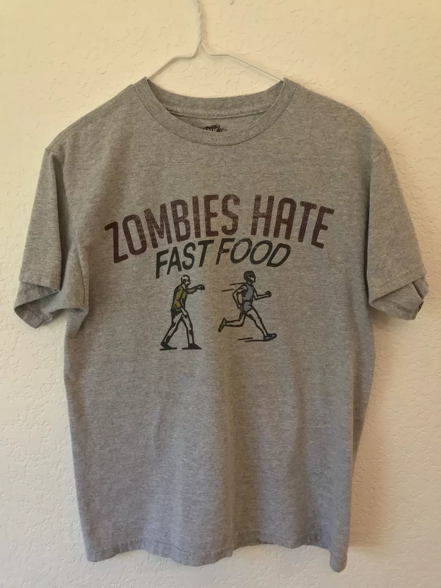 Camiseta Zombies Hate Fast Food