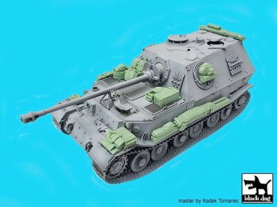 Black Dog 1/35 Elefant Sd.Kfz.184 Tank Stowage & Accessories (Italeri) T35227
