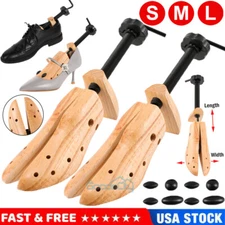 MENS WOMENS Shoe Stretchers Tree Wooden Shaper Bunion Corn Blister SIZE 4-13 US