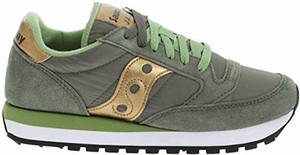 Saucony Jazz Original Donna Verde Oro Scarpe da ginnastica 