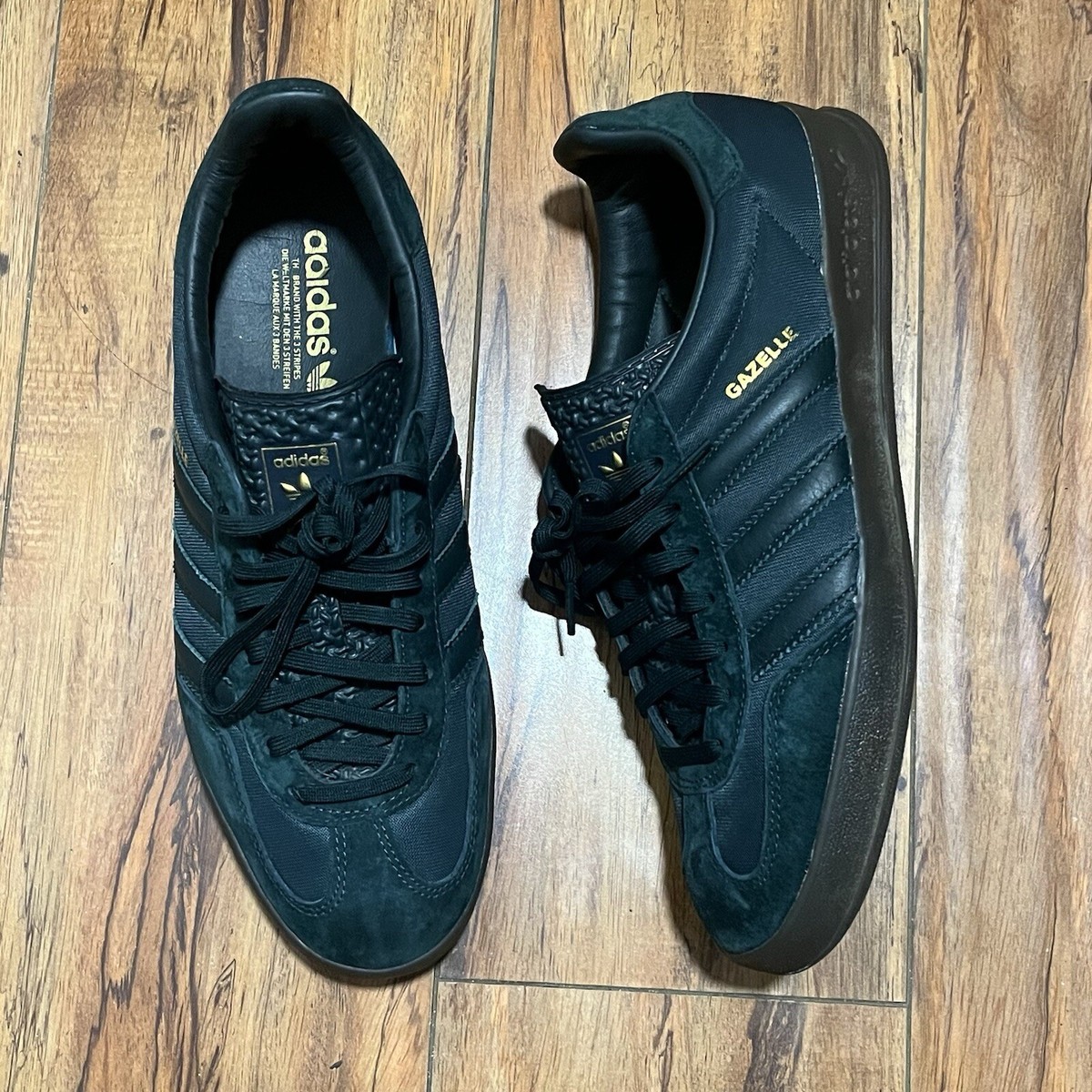 Adidas Gazelle Indoor Forest Green Shoe Sz 9.5