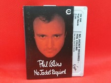 Phil Collins - No Jacket Required 1985 Cassette RARE VG 