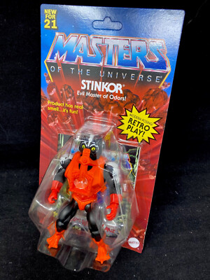 MOTU Stinkor Masters Of The Universe Origins Wave 6 New  21 Retro Mattel In Hand