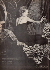 PARFUM "SHALIMAR" GUERLAIN : Coupure de presse PUBLICITE AD 1 page 1972_CLIPPING