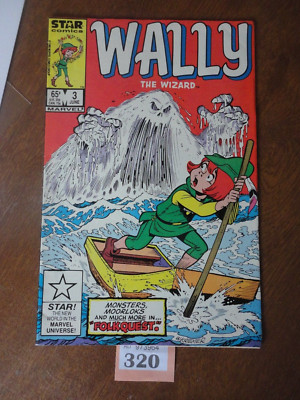 Vol. 1 No. 3 WALLY THE WIZARD - Marvel / Star Comics  June 1985 - VFNM