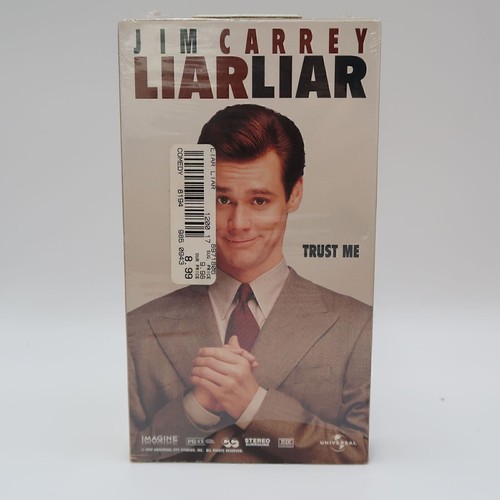 Liar Liar Jim Carrey VHS Has Shrink Wrap A-1 - Picture 2 of 4